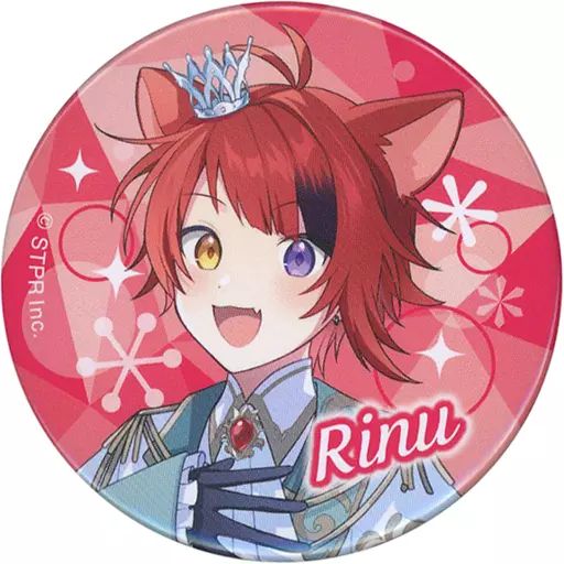 すとぷり　莉犬　缶バッチ　2024　newyear 等身　ニューイヤー 中古】バッジ・ピンズ 莉犬(すとろべりーぷりんす/等身/王冠) 缶バッジ