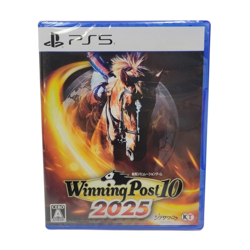 未開封 ゲーム Winning Post 10 2025 CERO区分_A 全年齢対象 PlayStation5 PS5 プレイステーション5 ソフト 026-250926-as-08-izu