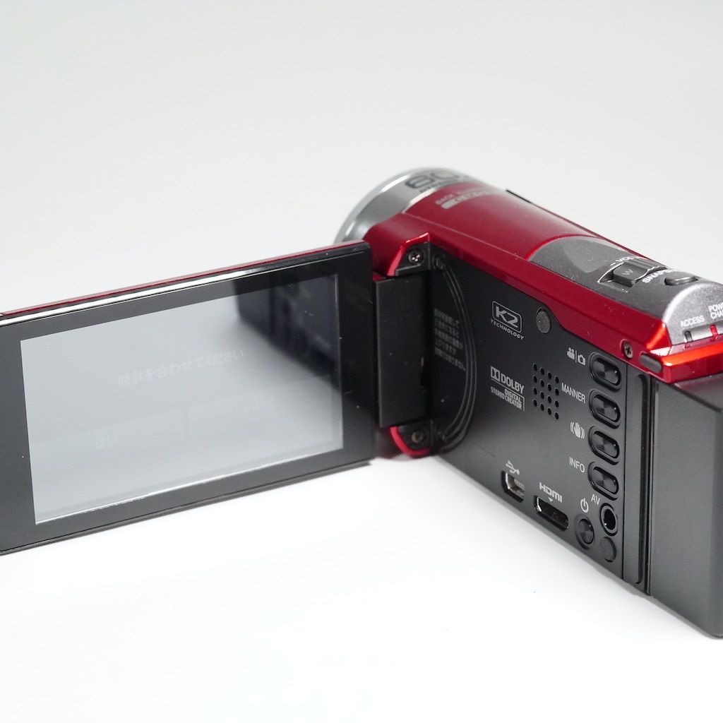 【動作確認済み】 JVC GZ-E325 JVC (ジェイブイシー) デジタルビデオカメラ 動作確認済 ※レンズカバー