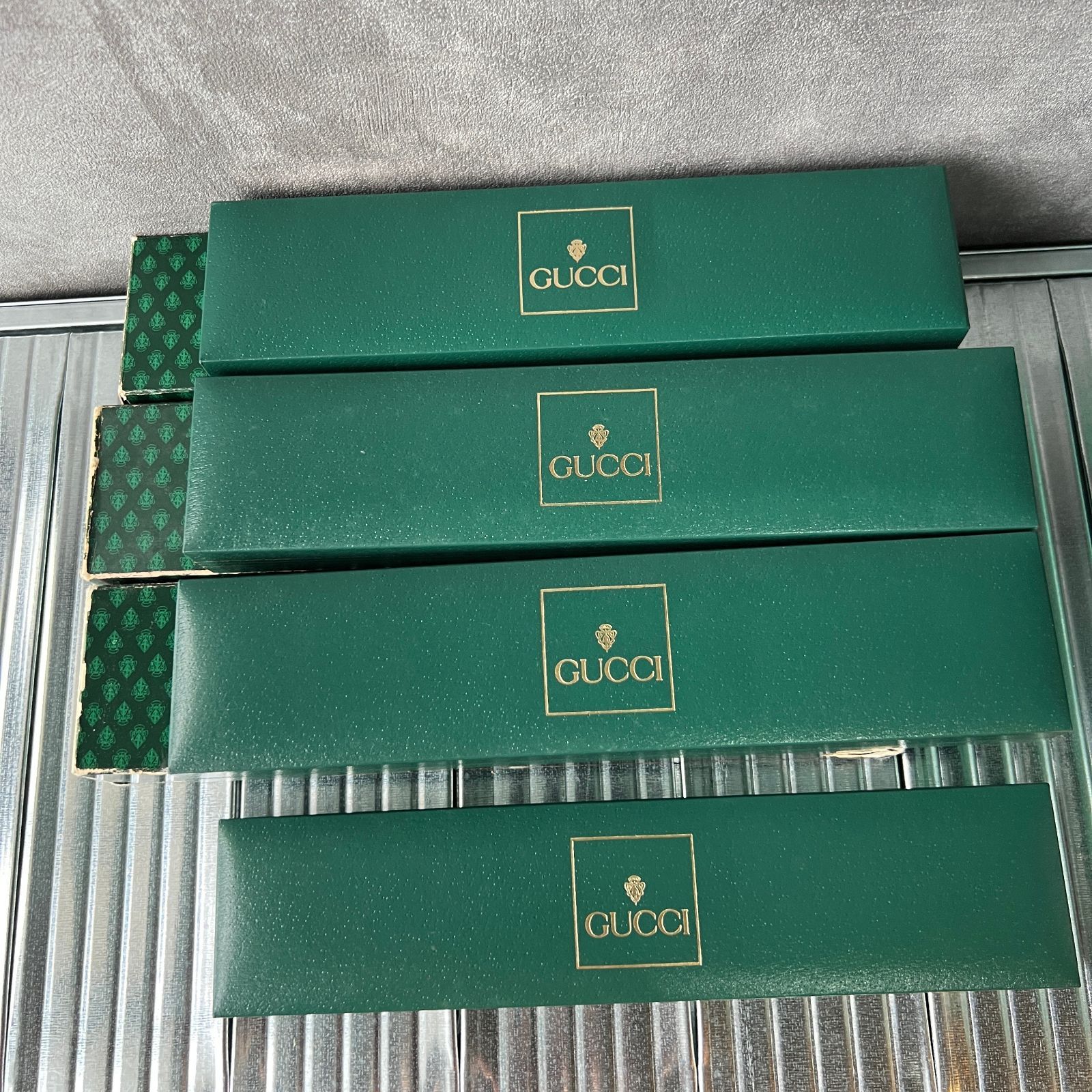 グッチ　時計　ケース　空箱　4個セット グッチ GUCCI 空箱 時計ケース BOX 4Pセット - メルカリ