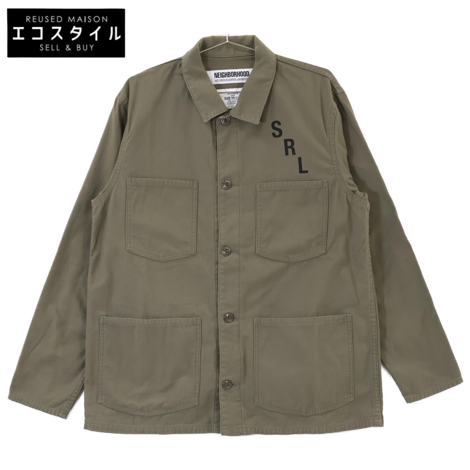 NEIGHBORHOOD ネイバーフッド コットン カバーオール ジャケット M