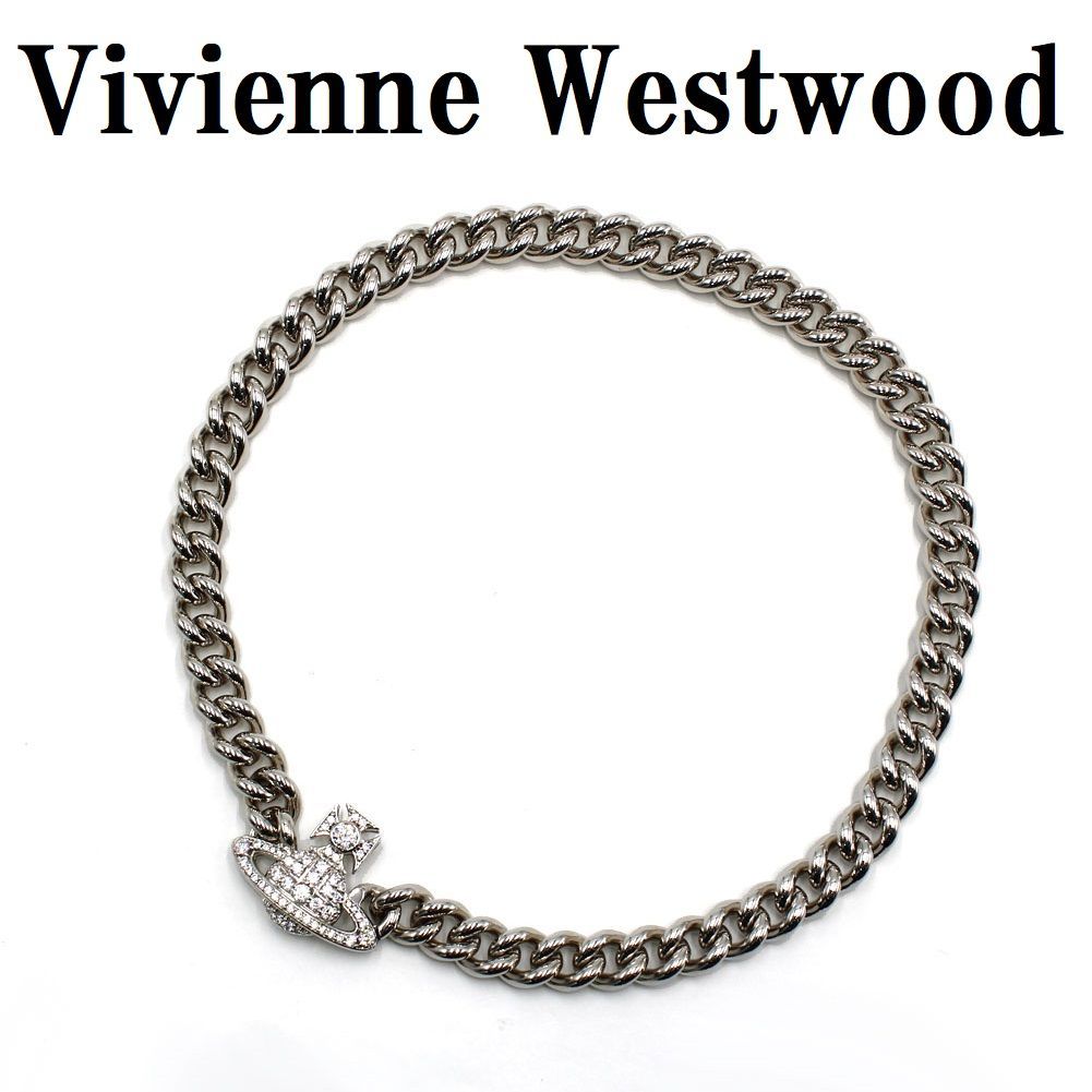 ヴィヴィアン ウエストウッド Vivienne Westwood 6303002302P102 チョーカー ネックレス ペンダント アクセサリー おしゃれ レディース シルバー