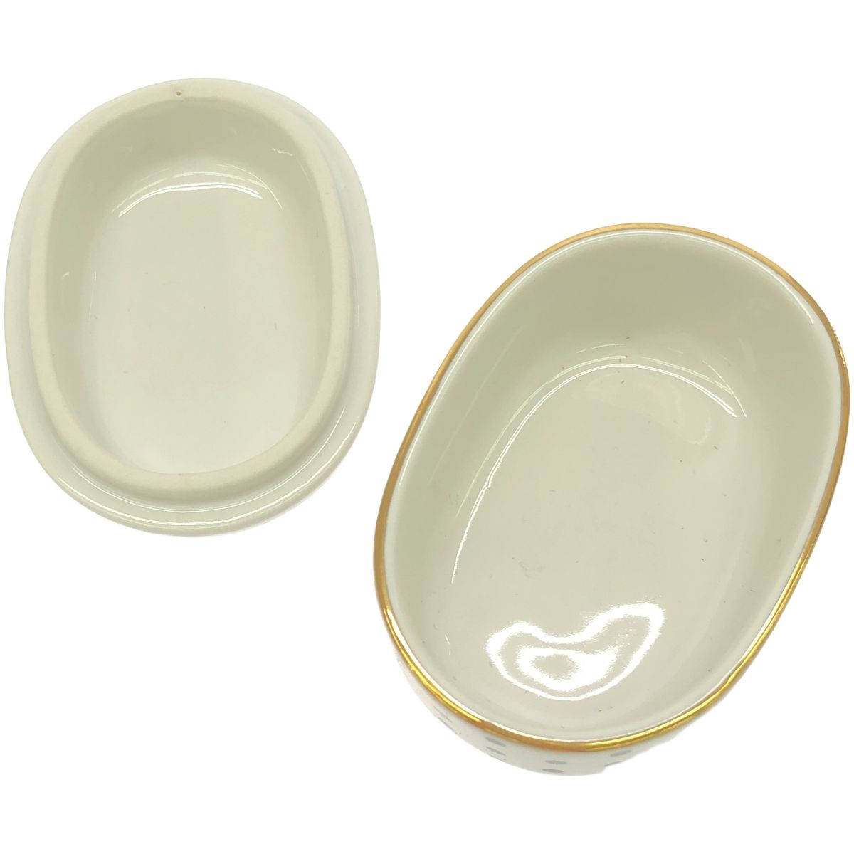 everyone エブリワン Pottery Container Dot 小物入れ ホワイト ー