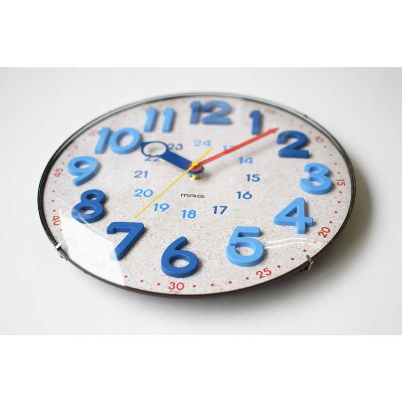 Lemnos Riki Clock WR20-02 電波式掛け時計25.4cm LEMNOS(レムノス