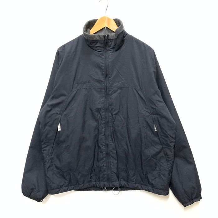 【中古品】Columbia コロンビア 90s 裏フリース ナイロンジャケット アウター ブランド 古着 サイズ：L カラー：ブラック メンズ 【144-250104-gm-23-fuz】