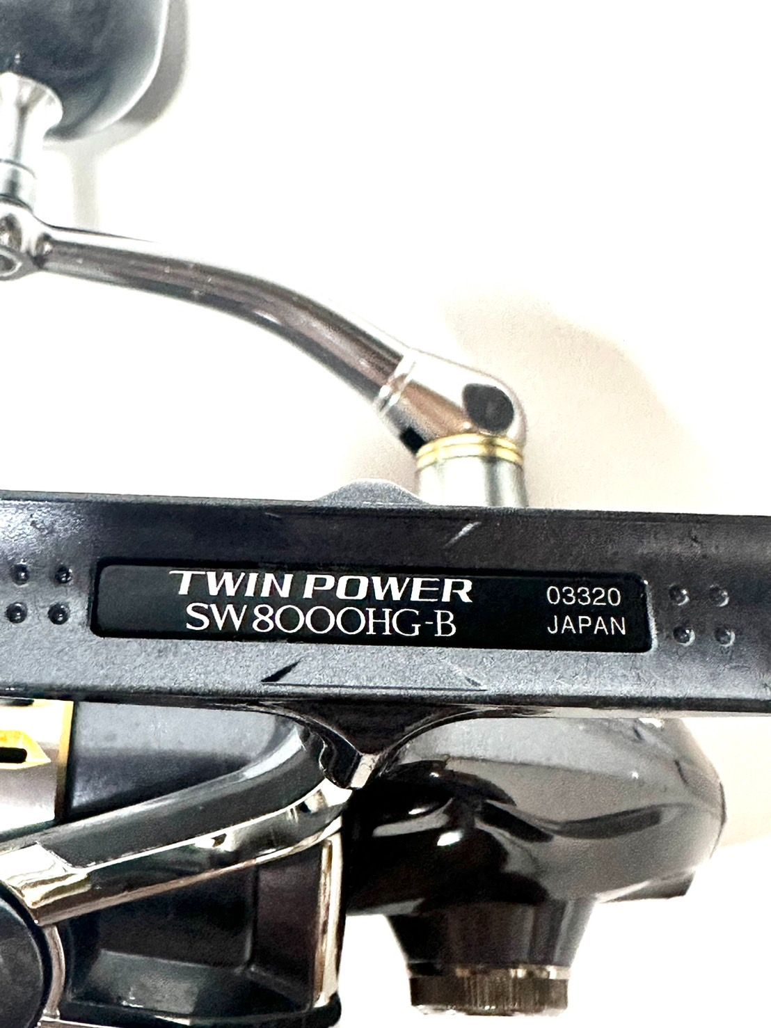 ☆美品 シマノ ツインパワー SW8000HG-B スピニングリール - メルカリ 