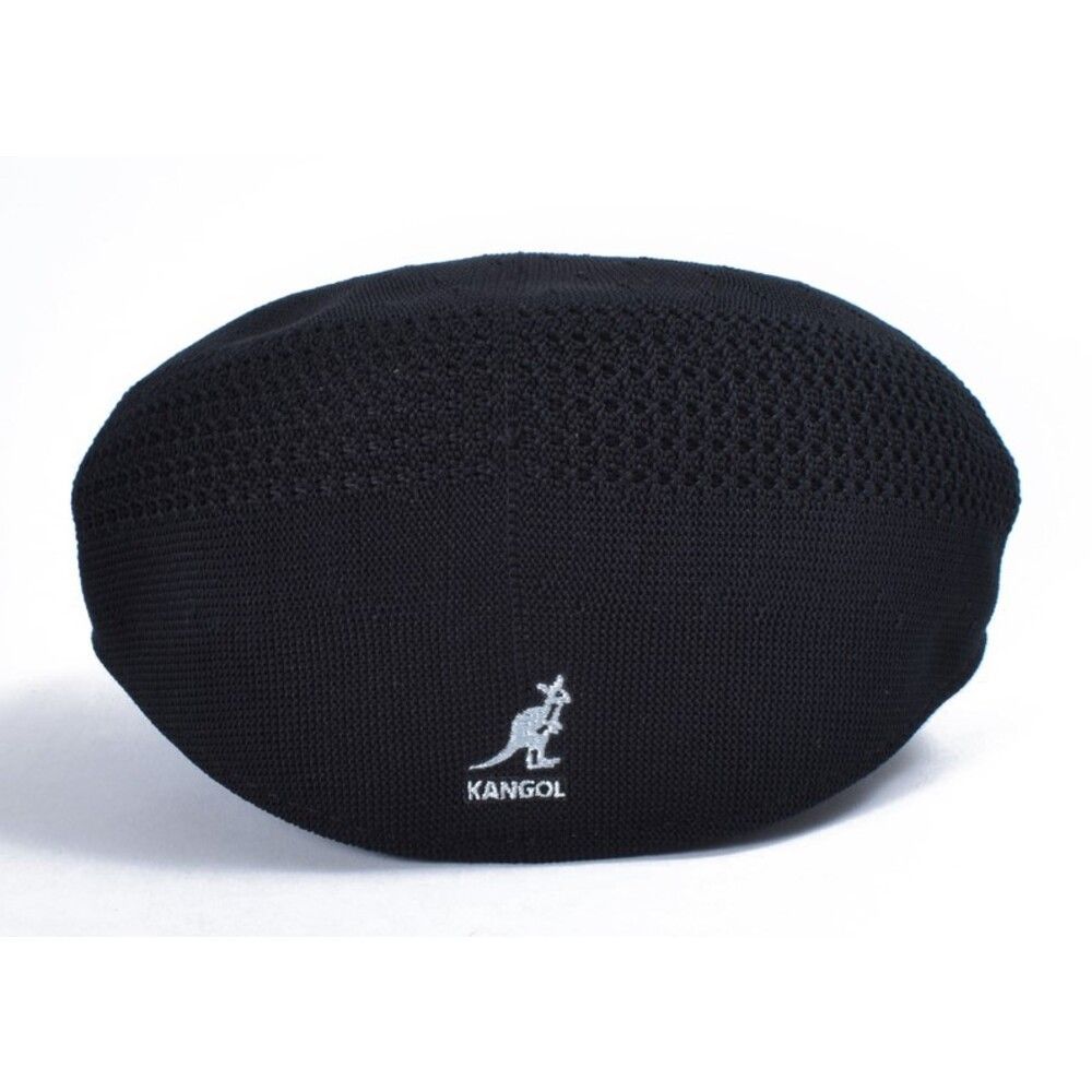 BLACK/01  Mサイズ  KANGOL Tropic 504 Ventair kangol カンゴール 帽子 ハンチング メンズ ハット 男性用 夏 春 メッシュ ベレー帽 カンガルー ハンチング帽 トロピック 504ベントエア