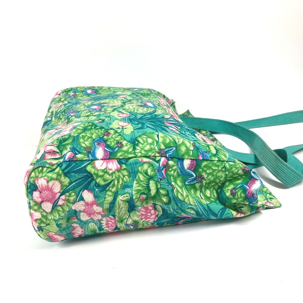 HERMES エルメス トートバッグ 花柄 フラワー キャンバス - メルカリ