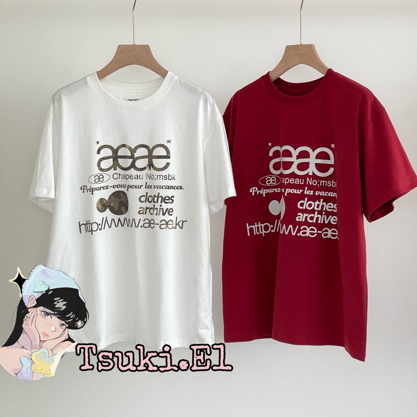 新品 韓国 AEAE エーイーエーイー WEB LOGO T-SHIRTS 半袖 ロゴ