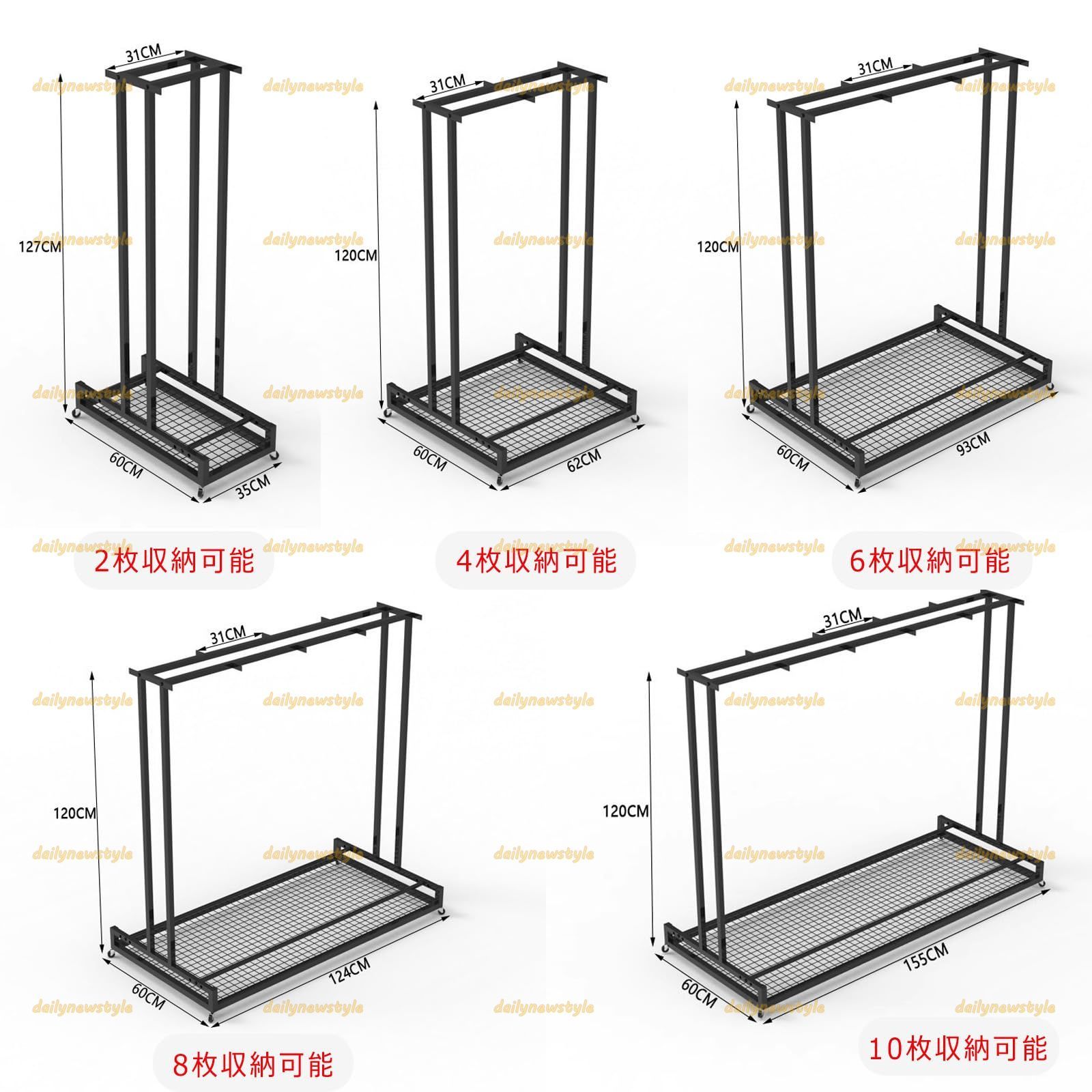 人気推薦◇スノーボード収納ラック 金属製 サーフボードラック