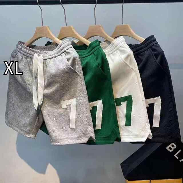 [XL]メンズ  服  シンプル ファッション オシャレ 大人 かっこいい 大きいサイズ ストリート 紳士服 夏 薄手 パンツ カジュアル スポーツ 五分丈 ビーチ