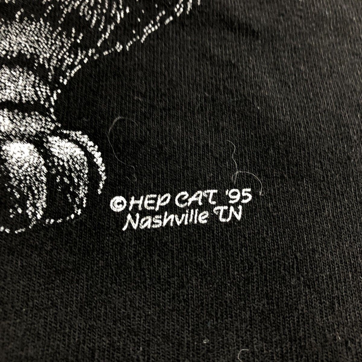 古着 90年代 ヘインズ Hanes HEAVYWEIGHT ネコ柄 アニマルTシャツ USA 