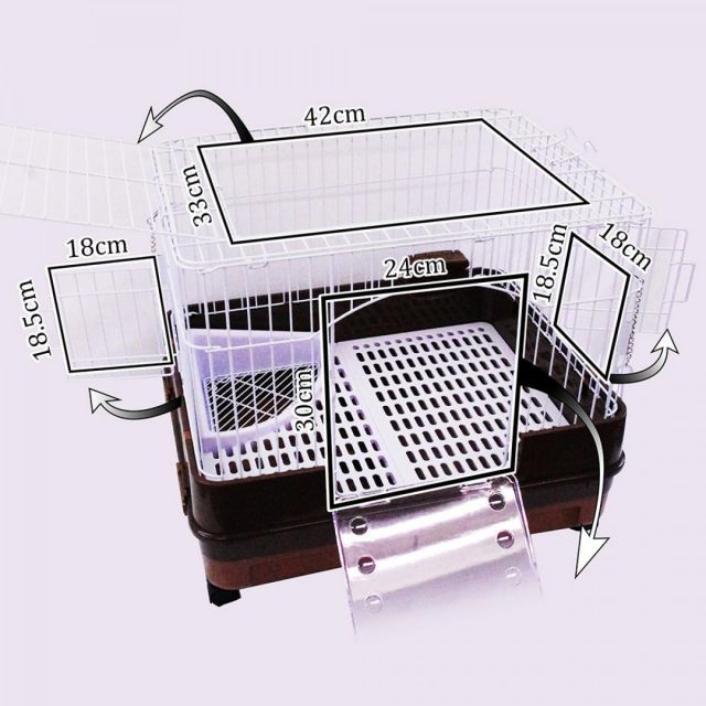 マルカン うさぎのスッキリおそうじケージ ML 99 うさぎ ケージ