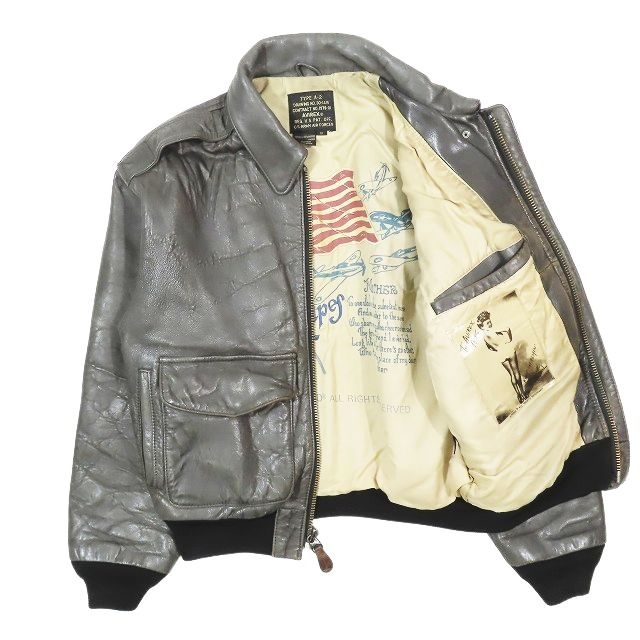 AVIREX アヴィレックス A-2フライトジャケット　星条旗 ヴィンテージ AVIREX アヴィレックス A-2 フライトジャケット 星条旗 ヴィンテージ