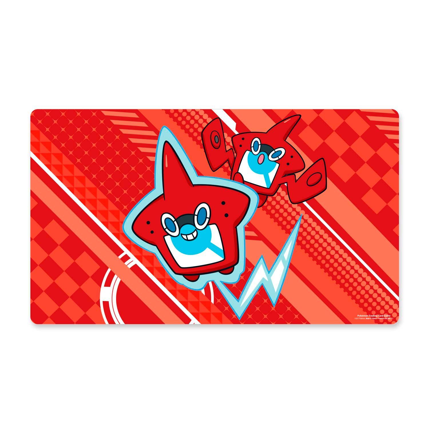 海外ポケモンセンター限定 ポケモンカード プレイマット ロトム 図鑑 海外ポケモンセンター限定 ポケモンカード プレイマット ロトム