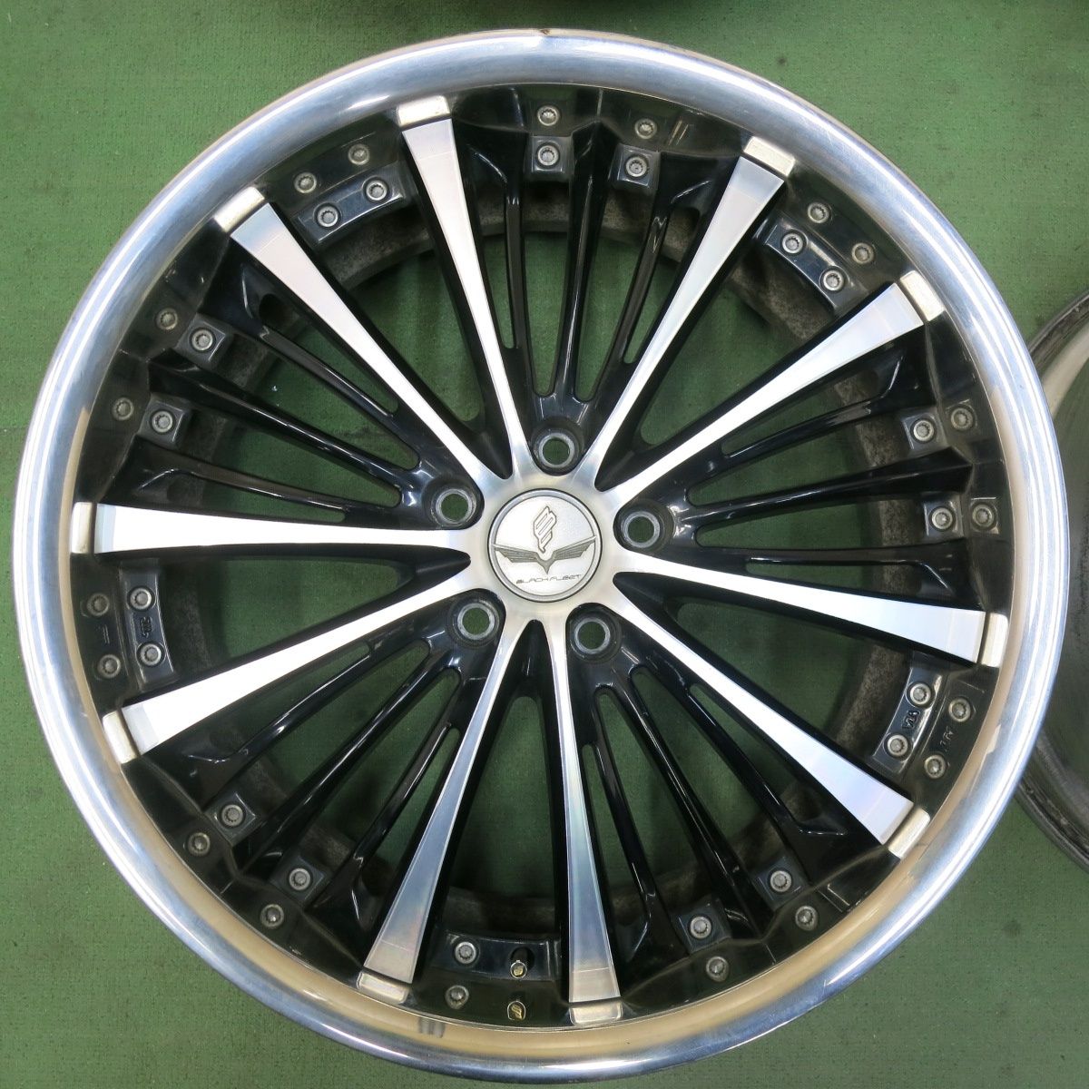 RAYS ブラックフリート19インチ 9.5j＋42 レイズ RAYS Black 