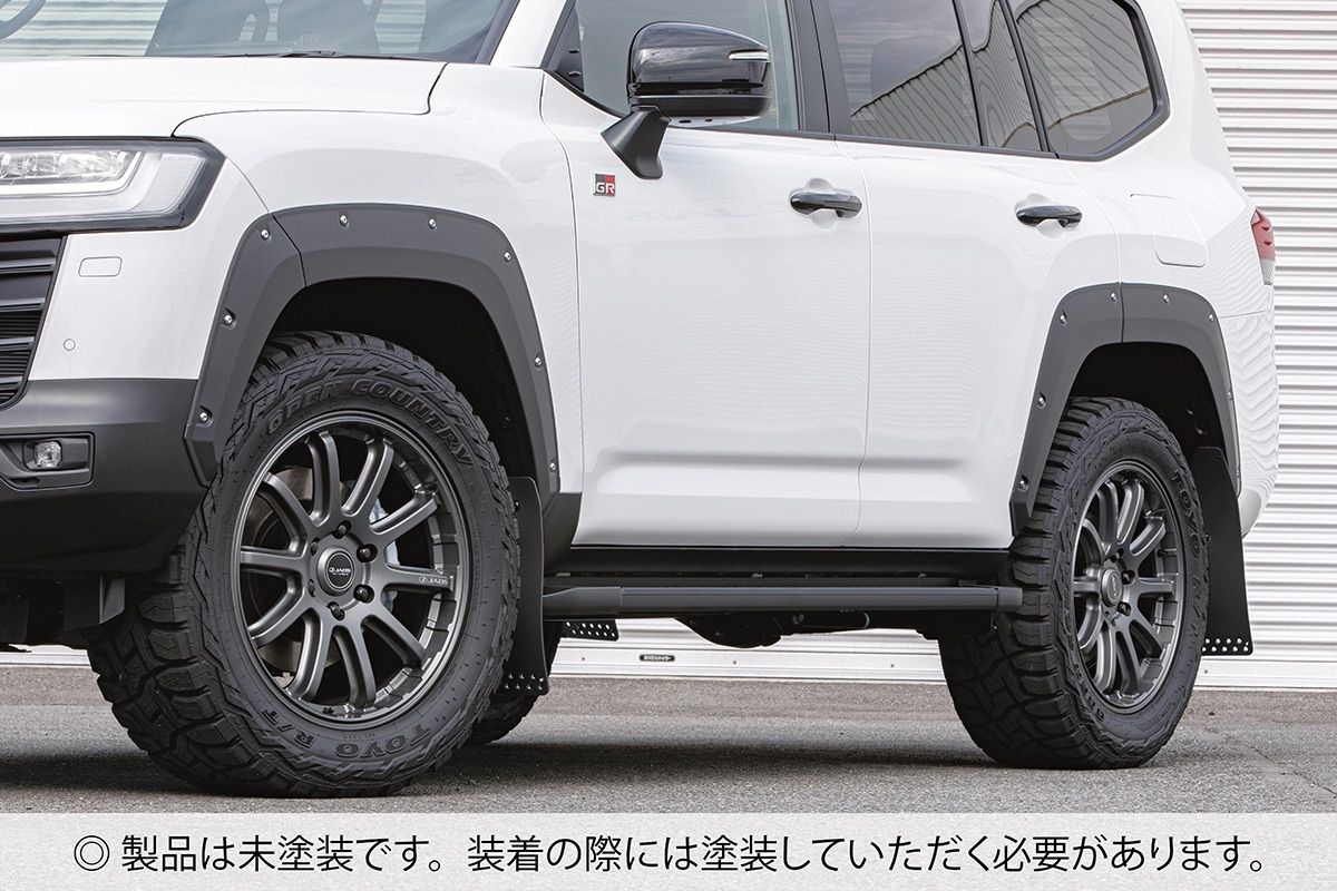 JAOS フェンダーガニッシュ TYPE-X 未塗装品 ランドクルーザー 300系 GR SPORT 品 FFCRYSTALESIA_COM