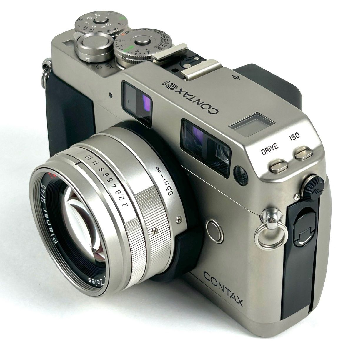 コンタックス CONTAX G1 ボディ＋Planar T* 45mm F2 プラナー Gマウント フィルム レンジファインダーカメラ 【中古】 -  メルカリ