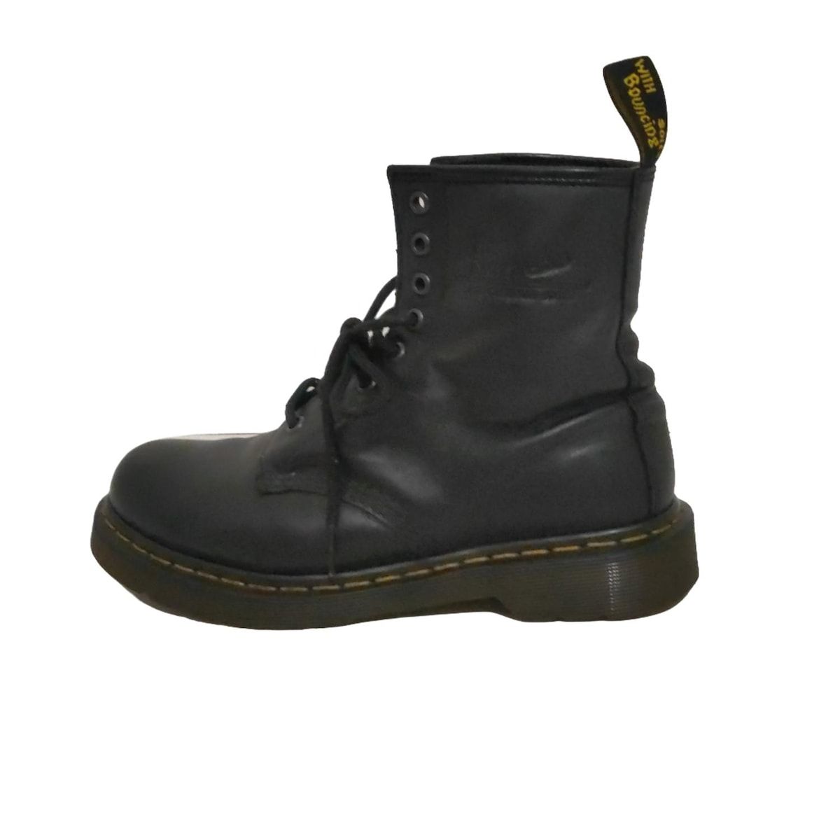 Dr.Martens ドクターマーチン ショートブーツ 6 US L レディース - 黒 レザー