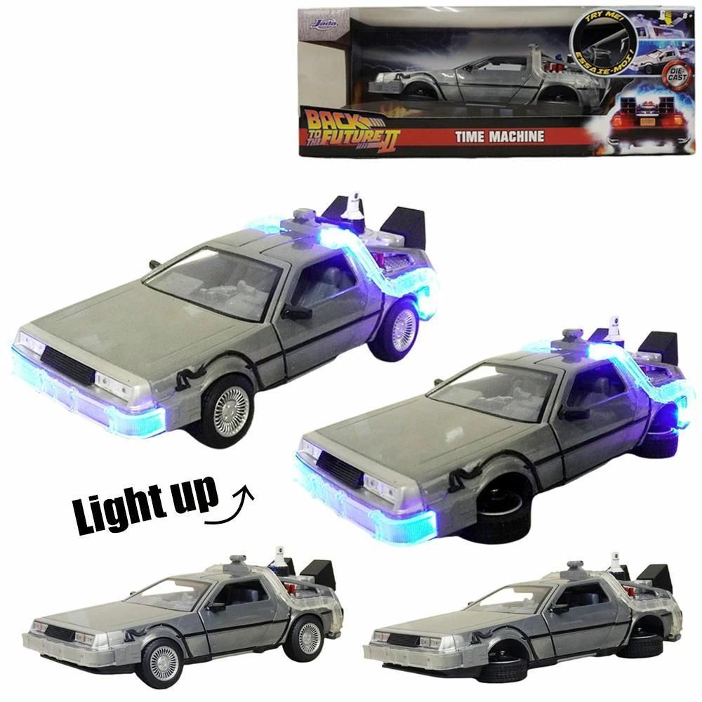 新品バックトゥザフューチャー2デロリアンミニカー