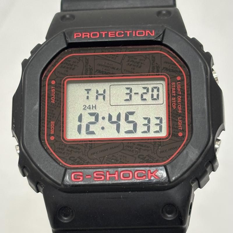G-SHOCK ジーショック 腕時計 デジタル MARVEL マーベル
