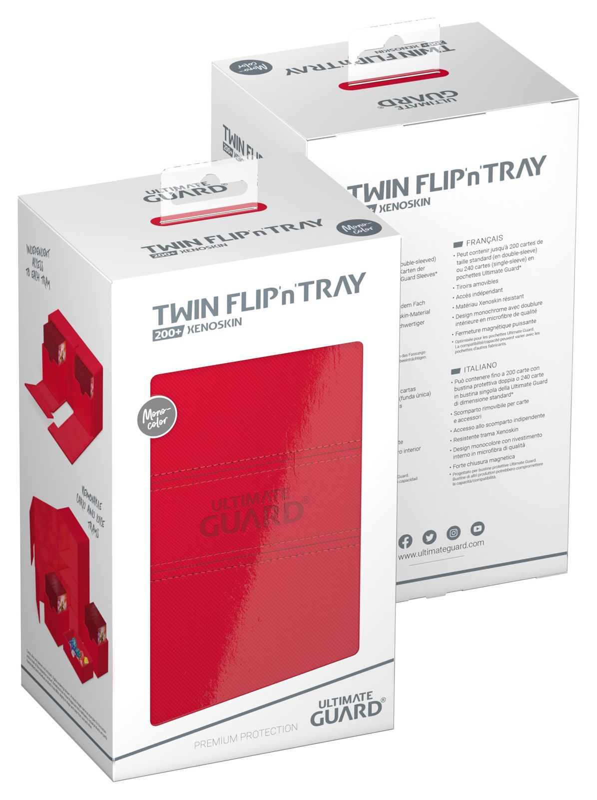 新品 Ultimate Guard(アルティメットガード) Twin Flip`n`Tray