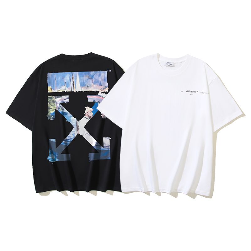 注目を集め☆OFF WHITE オフホワイト☆Diag Arrows☆オーバーサイズTシャツ 2カラー ユニセックス - メルカリ