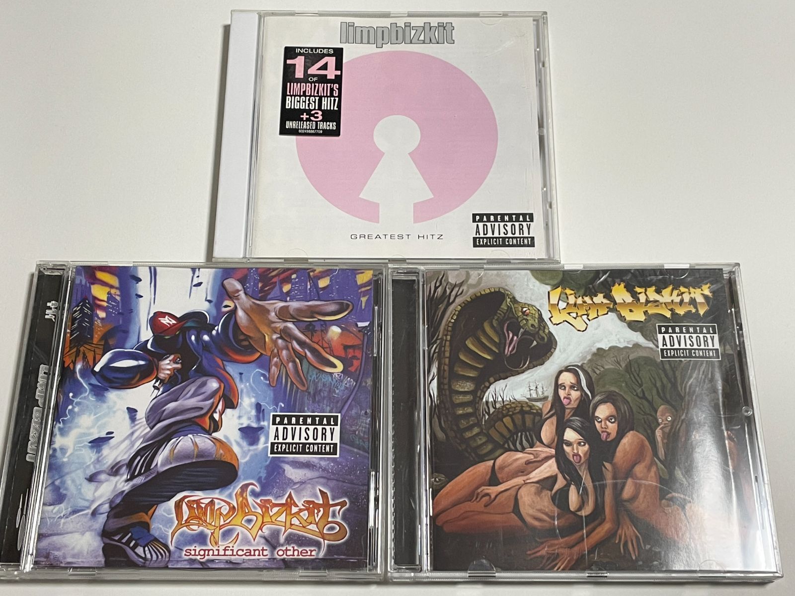 CD リンプ・ビズキット Limp Bizkit アルバム3枚セット まとめ売り