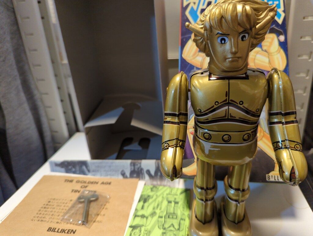 ビリケン商会 ROBBY THE ROBOT ブリキ ゼンマイ 歩行 動作品