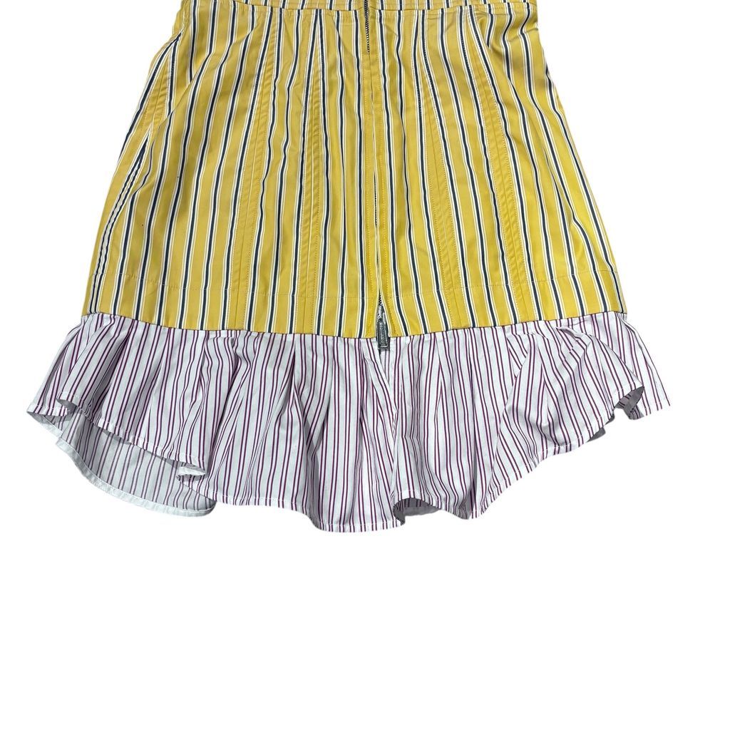 MAX90％オフ。 Dsquared2 ディースクエアード 24SS PREPPY STRIPED BUSTIER DRESS タイトワンピース S72CV0529D35002 イエロー size 40 代官山A10 海外ファッション通販。