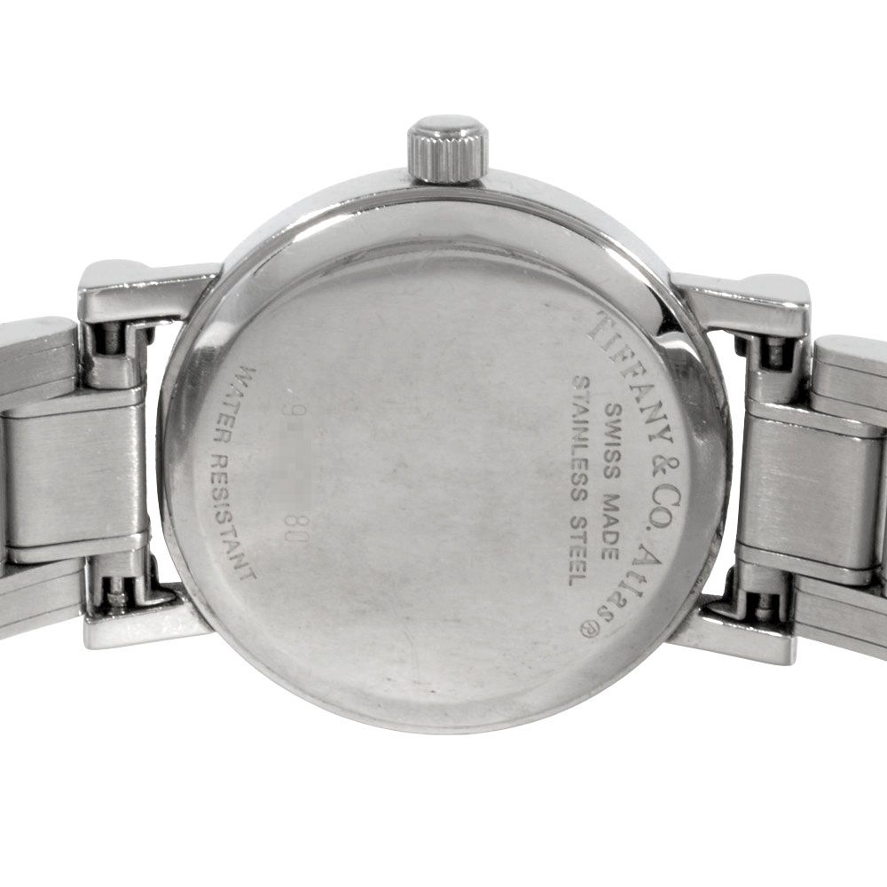 ティファニー Tiffany&Co. 9N0278324 アトラス デイト 腕時計 ブラック  