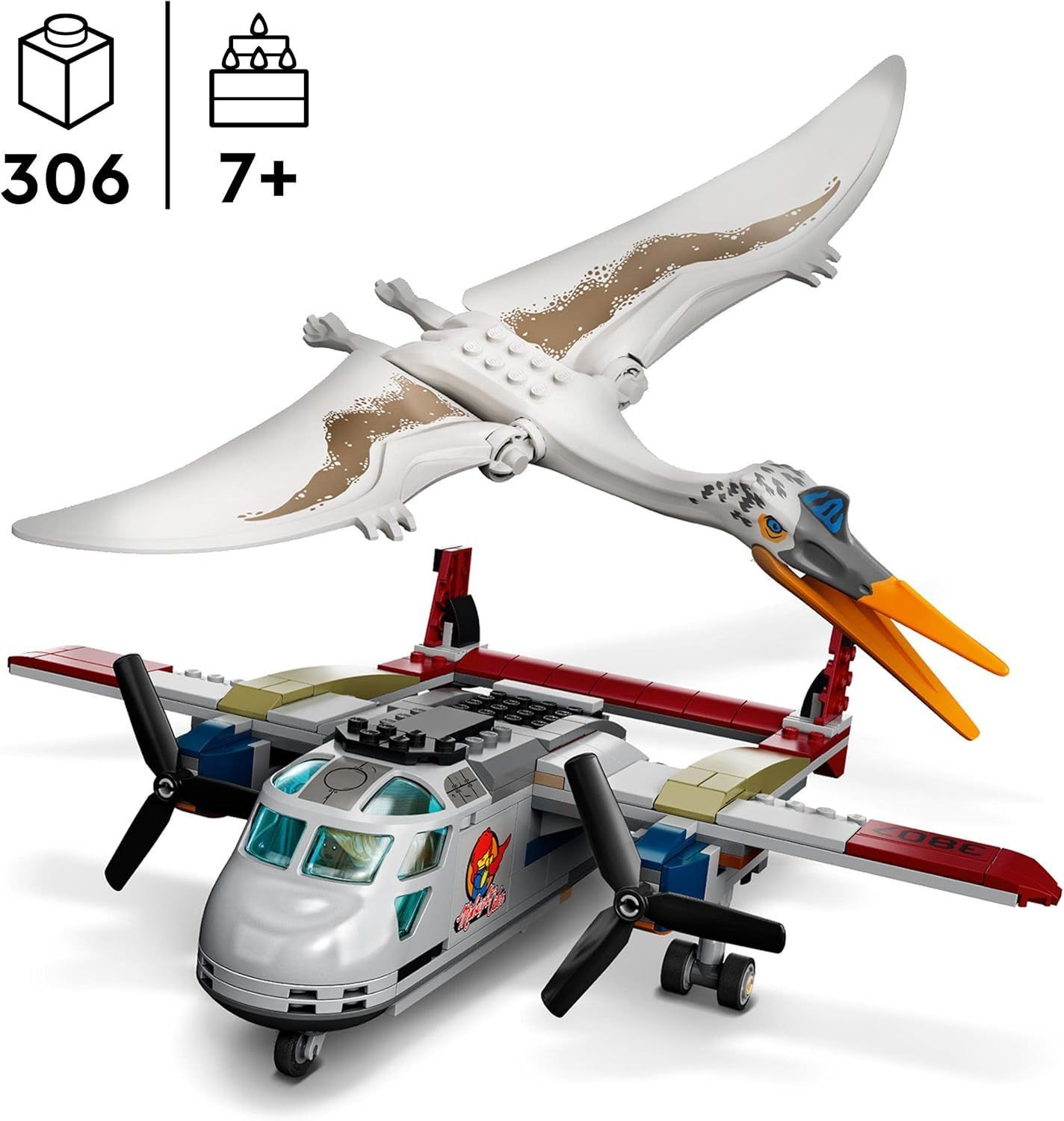 レゴ(LEGO) ジュラシック・ワールド ケツァルコアトルスの来襲 76947