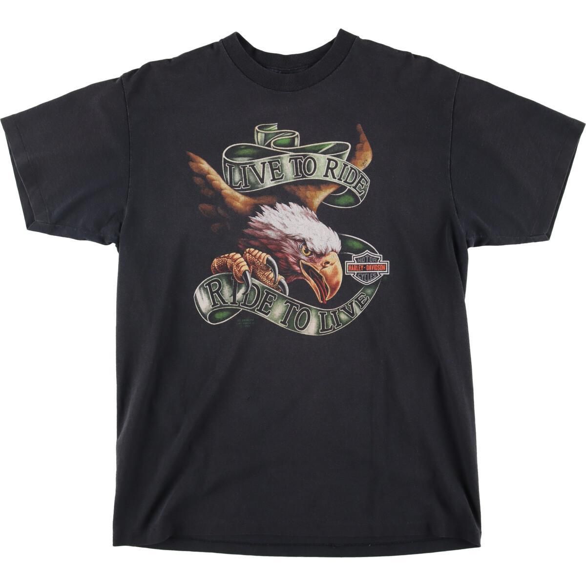 古着 90年代 ハーレーダビッドソン Harley-Davidson 3D EMBLEM 