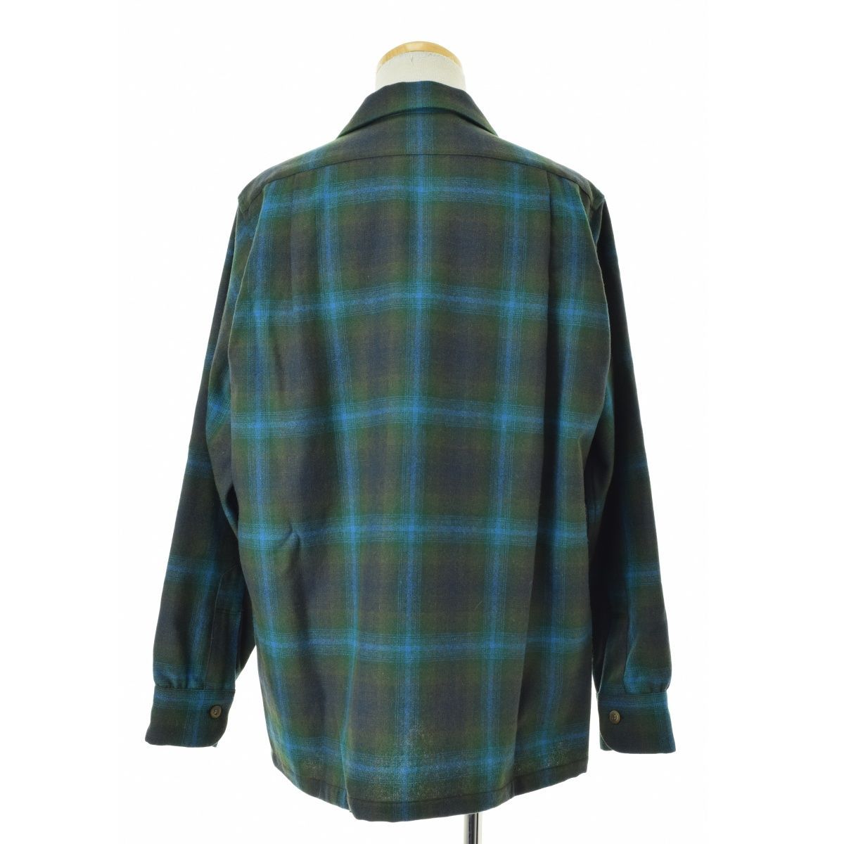 サブカルチャー SC SUBCULTURE WOOL CHECK SHIRT シャツ サイズ3 ペン