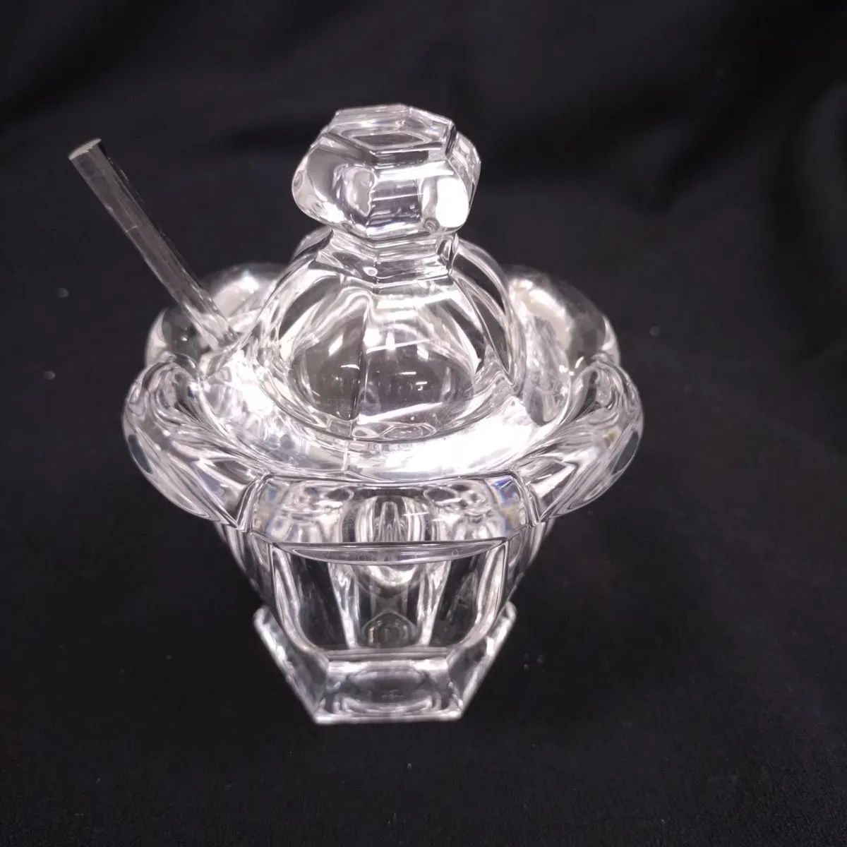 バカラ シュガーポット スプーン付き Baccarat Baccarat バカラ