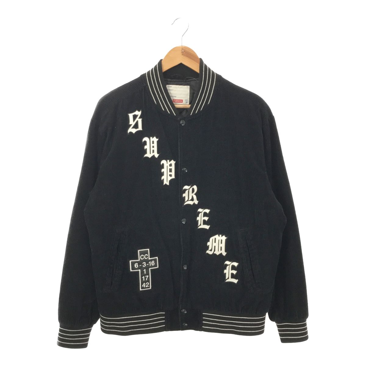 SUPREME シュプリーム 18/SS 中綿ジャケット Mサイズ OLD ENGLISH