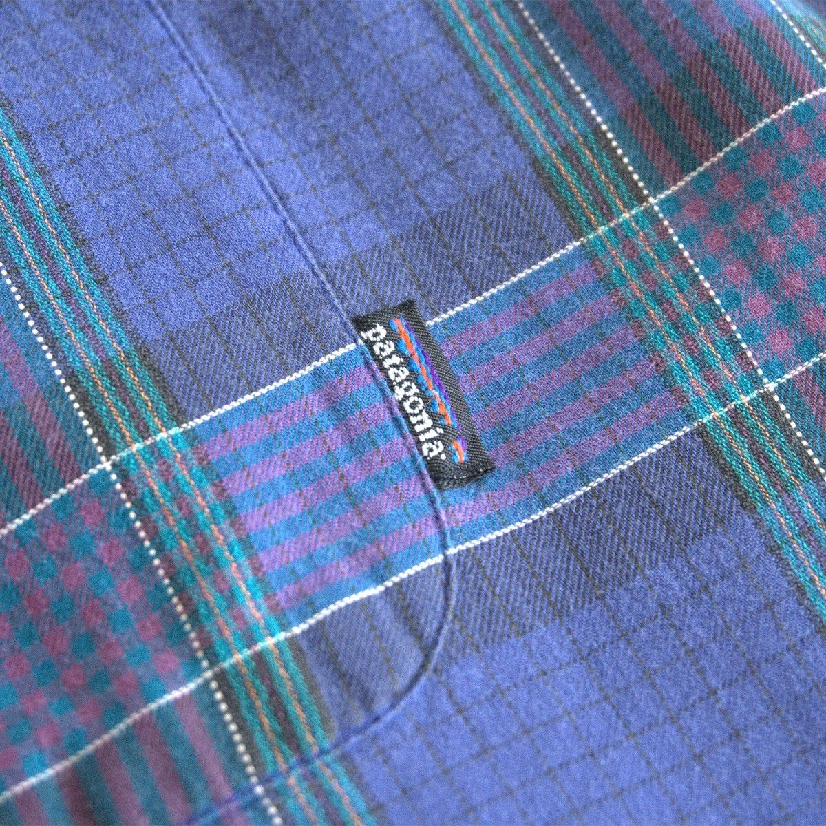 雰囲気抜群】PATAGONIA【ラウンド シルエット チェック シャツ】 XL  