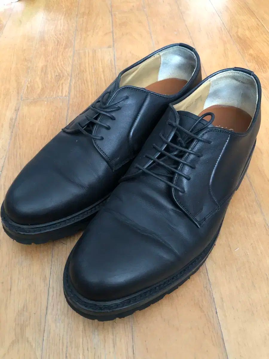 REGAL リーガル 201 Vibram ビブラム プレーン ダービーシューズ 黒 260