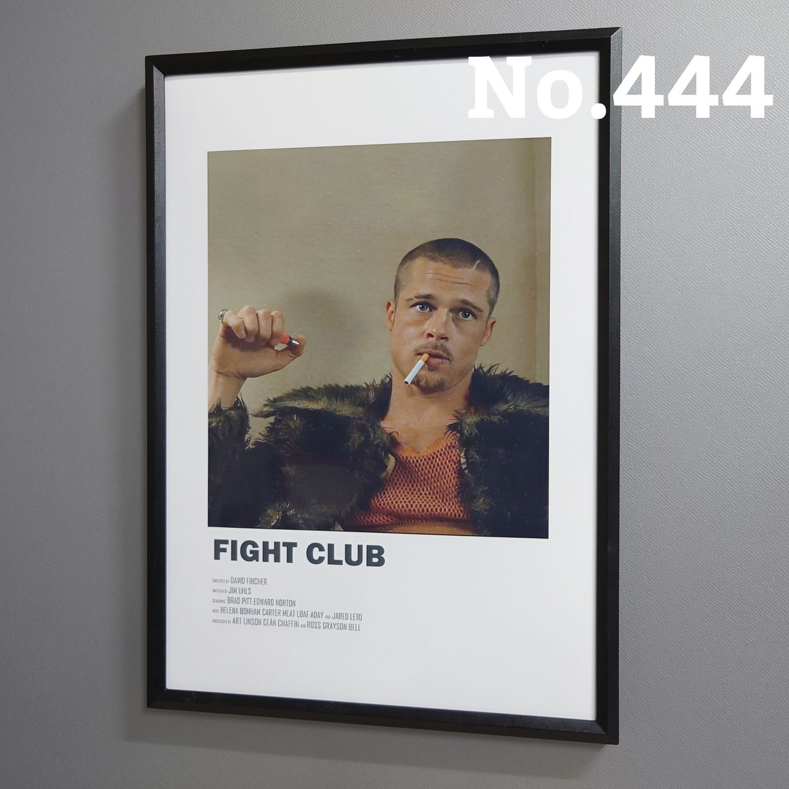 No.444 A4 ファイトクラブ FIGHTCLUB ポスター 写真 アート 映画