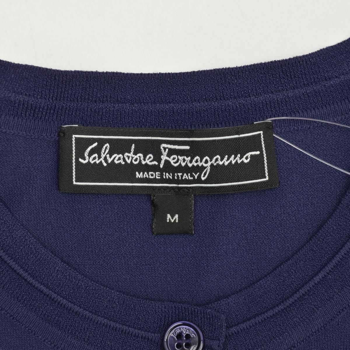FERRAGAMO - 【SalvatoreFerragamo】0663881 ニット五分袖カーディガン FERRAGAMO Salvatore Ferragamo / サルバトーレフェラガモ