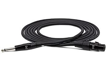 Hosa HMIC-025HZ 7.6m XLRメス-モノラルフォン マイクケーブル