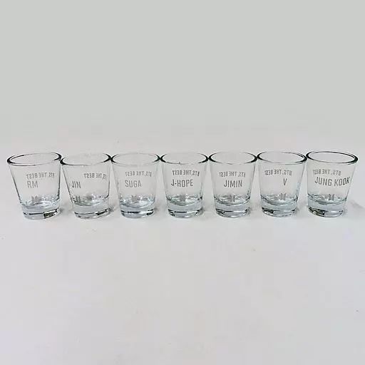 BTS THE BEST ショットグラス 7個セット BTS,THE BEST グラスセット
