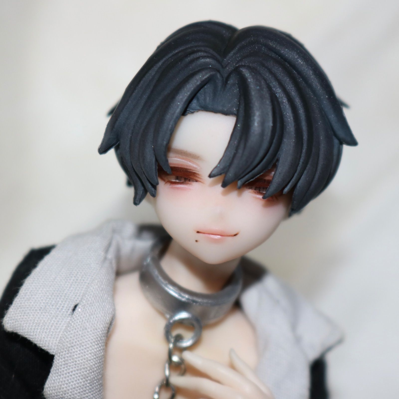 086 シチリアの追憶 対応 カスタムフェイス＋オリジナルアイ＋ヘアパーツ お兄さんヘッド使用