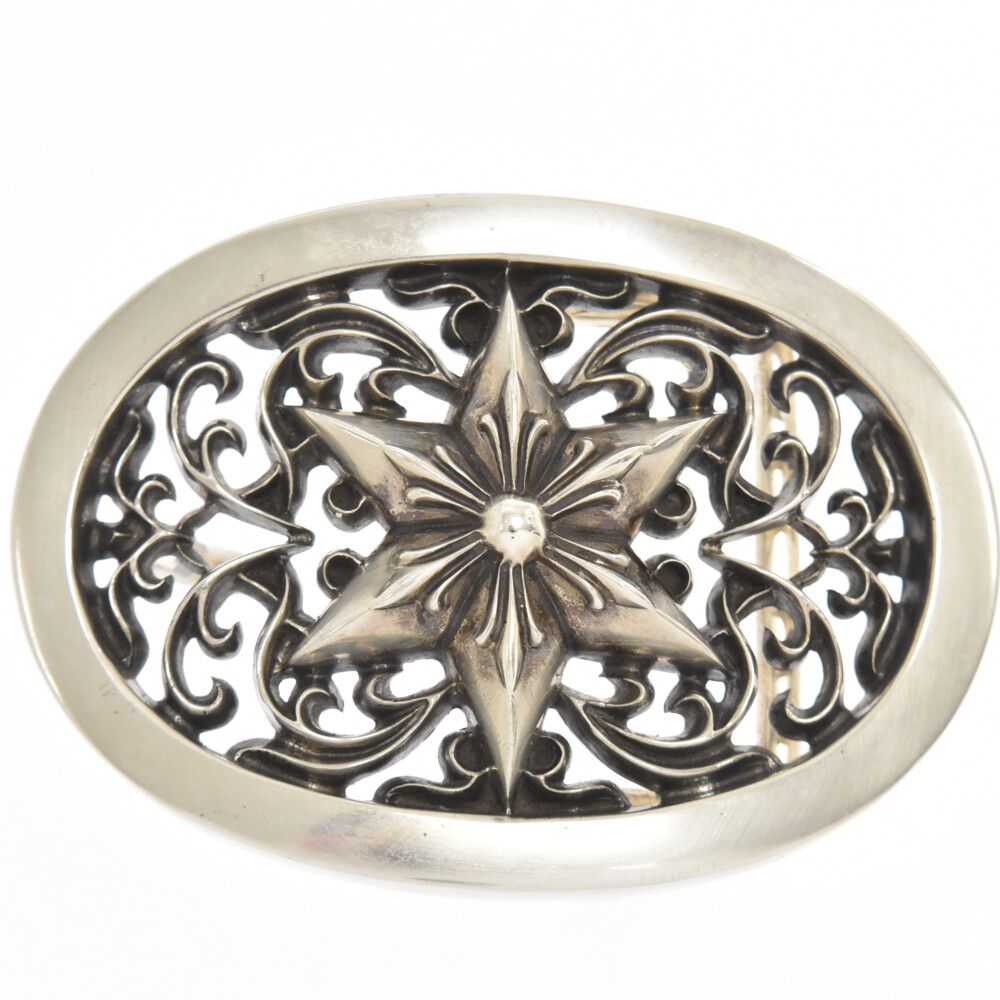 CHROME HEARTS (クロムハーツ) BUCKL OVAL STAR1.5 1.5クラシック  