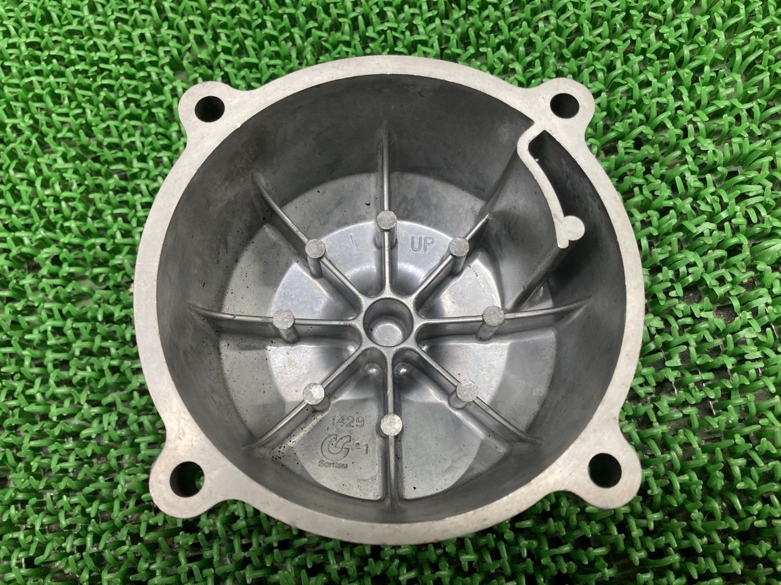 割れ無し! ZRX400 ZR400E 純正 エンジンカバー右 クラッチカバー ZRX2