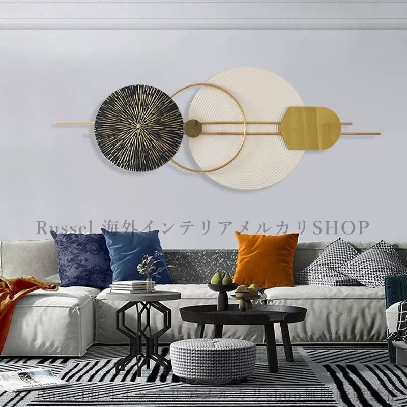 壁掛けオブジェ ウォールデコレーション モダン 高級感 クリエイティブ