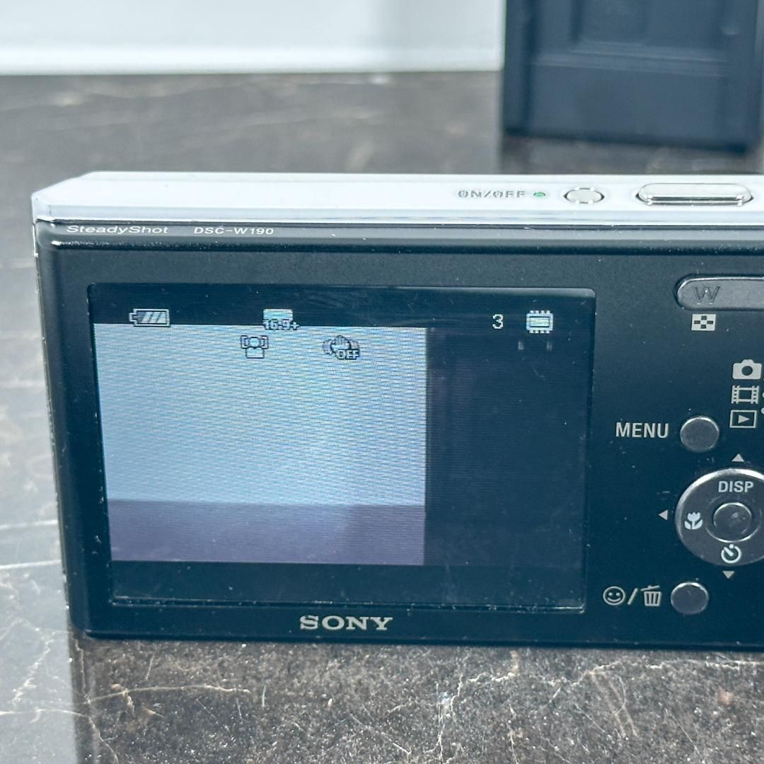 SONY Cyber-Shot DSC-W190 シルバー デジタルカメラ ソニー
