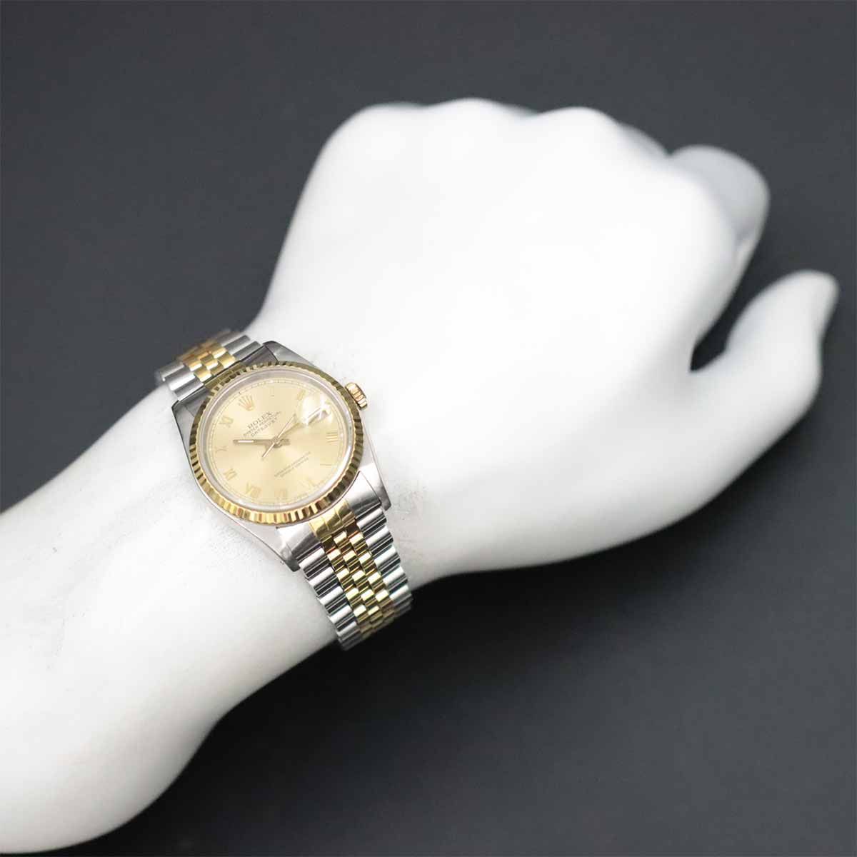 ロレックス ROLEX デイトジャスト コンビ 16233 L番 メンズ