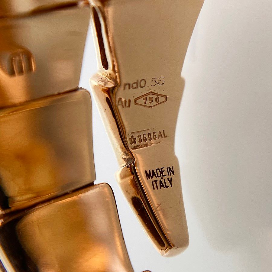 BVLGARI リバーシブルリング　オニキス　ダイヤ　WG K18 51号 楽天市場】ブルガリ リバーシブル・フリップ オニキス