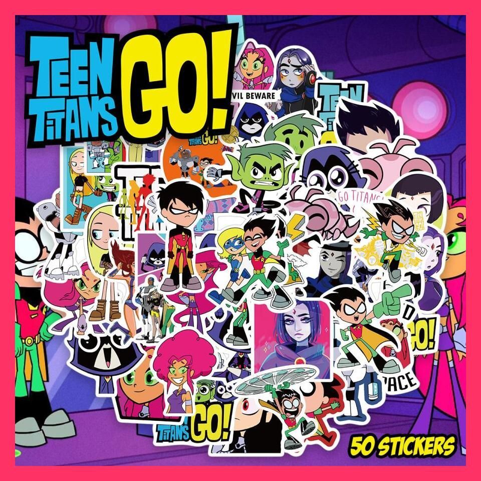 ☆売れ筋☆ ティーンタイタンズGO! ステッカー 50枚セット PVC 防水 シール 大量 Teen Titans Go! TTG アニメ  キャラクター スーツケース ノートパソコン - メルカリ